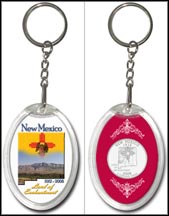 New Mexico - Land Of Enchantment Keychain MAIN