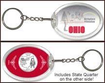 Ohio - Birthplace of Aviation Keychain MAIN