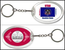 Utah - State Flag Keychain MAIN