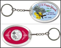 US Virgin Islands - Bird Keychain MAIN
