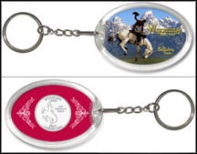 Wyoming - Cowboy Keychain MAIN