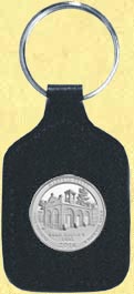 Harpers Ferry National Historical Park Quarter Leather Keyring MAIN