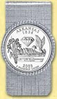 Arkansas Quarter Money Clip MAIN