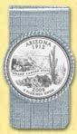 Arizona Quarter Money Clip MAIN