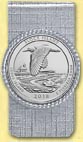 Block Island National Wildlife Refuge Quarter Money Clip MAIN