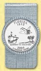 Florida Quarter Money Clip MAIN