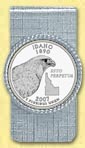 Idaho Quarter Money Clip MAIN