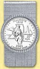 Illinois Quarter Money Clip MAIN