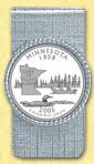 Minnesota Quarter Money Clip MAIN