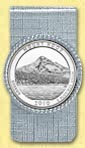 Mt. Hood National Forest Quarter Money Clip MAIN