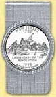 New Jersey Quarter Money Clip MAIN