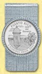 Puerto Rico Quarter Money Clip MAIN