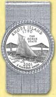 Rhode Island Quarter Money Clip MAIN