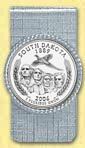 South Dakota Quarter Money Clip MAIN
