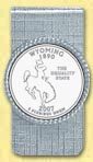 Wyoming Quarter Money Clip MAIN