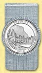 Yosemite National Park Quarter Money Clip MAIN