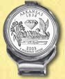 Arkansas Quarter Deluxe Money Clip MAIN