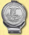 Block Island National Wildlife Refuge Quarter Deluxe Money Clip MAIN