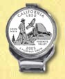 California Quarter Deluxe Money Clip MAIN