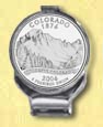 Colorado Quarter Deluxe Money Clip MAIN