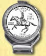 Delaware Quarter Deluxe Money Clip MAIN
