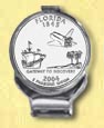 Florida Quarter Deluxe Money Clip MAIN