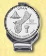 Guam Quarter Deluxe Money Clip MAIN