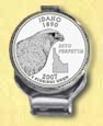 Idaho Quarter Deluxe Money Clip MAIN