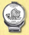 Kansas Quarter Deluxe Money Clip MAIN
