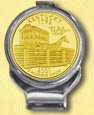 Kentucky Quarter Deluxe Money Clip - with Gold Plated State Quarter MAIN