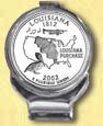 Louisiana Quarter Deluxe Money Clip MAIN