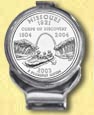 Missouri Quarter Deluxe Money Clip MAIN