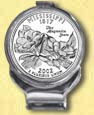 Mississippi Quarter Deluxe Money Clip MAIN