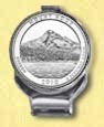 Mt. Hood National Forest Quarter Deluxe Money Clip MAIN