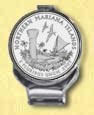 Northern Mariana Islands Quarter Deluxe Money Clip MAIN