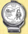 Ohio Quarter Deluxe Money Clip MAIN