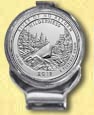 Frank Church River of No Return Wilderness Quarter Deluxe Money Clip MAIN