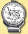 Tennessee Quarter Deluxe Money Clip MAIN