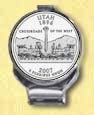 Utah Quarter Deluxe Money Clip MAIN