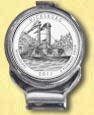 Vicksburg National Military Park Quarter Deluxe Money Clip MAIN