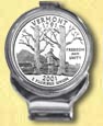 Vermont Quarter Deluxe Money Clip MAIN