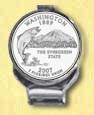 Washington Quarter Deluxe Money Clip MAIN