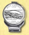 West Virginia Quarter Deluxe Money Clip MAIN
