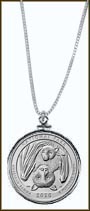 National Park of American Samoa Quarter Sterling Silver Necklace MAIN