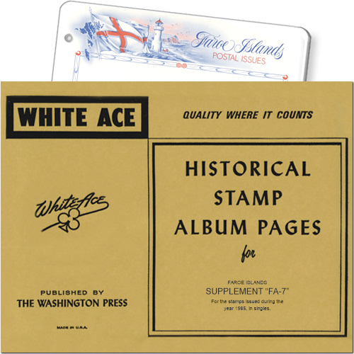 White Ace Supplement - Faroe Islands, 'FA7', 1985 MAIN