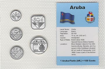 Aruba - set of 5 MAIN