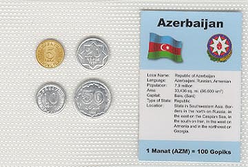 Azerbaijan - set of 4 MAIN