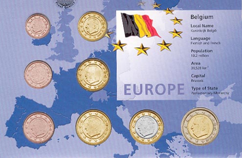 Belgium - Euro set of 8 MAIN