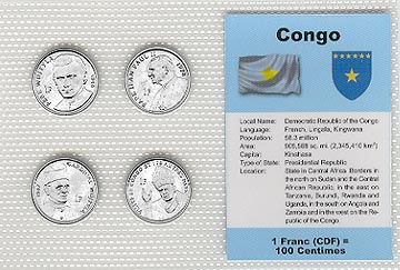 Congo - set of 4 MAIN