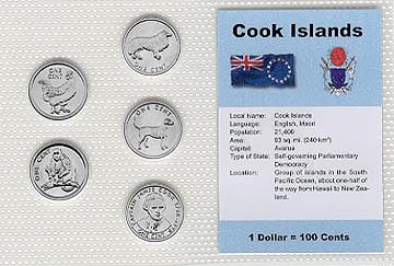 Cook Islands - set of 5 MAIN